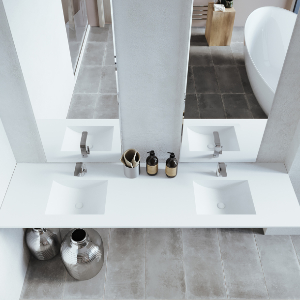 Dobbel vask Corian� Canyon
