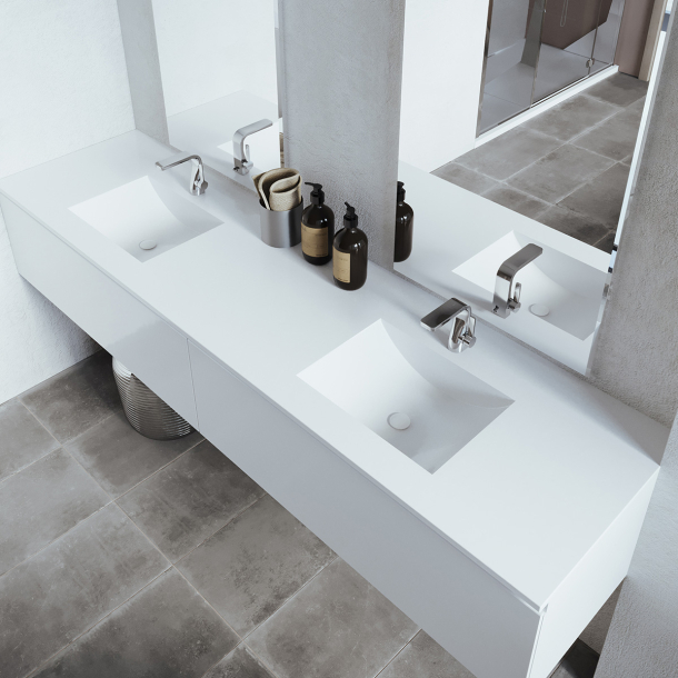 Dobbel vask Corian� Canyon