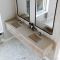 Dobbel Vask Corian� Canyon Neutral Concrete