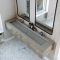 Dobbel vask Corian� Delta Artista Dust
