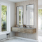 Dobbel vask Corian� Delta Artista Dust