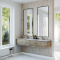 Dobbel vask Corian� Delta Artista Gray