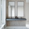 Dobbel vask Corian� Delta Lava Rock