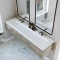 Dobbel vask Corian� Delta Sparkling Granita