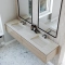 Dobbel vask Corian� Harmoni Artista Canvas