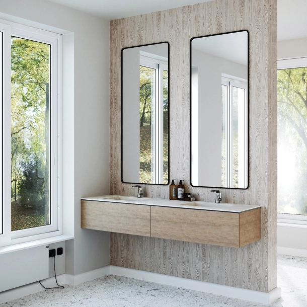 Dobbel vask Corian� Harmoni Artista Canvas