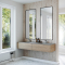 Dobbel vask Corian� Harmoni Artista Dust