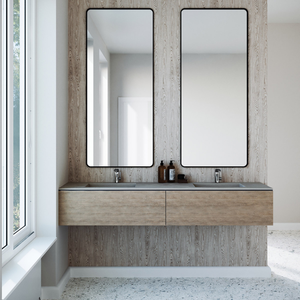 Dobbel vask Corian� Harmoni Artista Dust