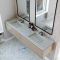 Dobbel vask Corian� Harmoni Artista Gray