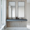 Dobbel vask Corian� Harmoni Lava Rock