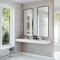 Dobbel vask Corian� Harmoni Limestone Prima