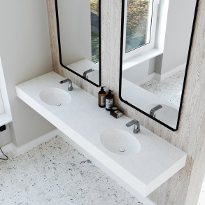 Dobbel Vask Corian� Hill Sparkling Granita