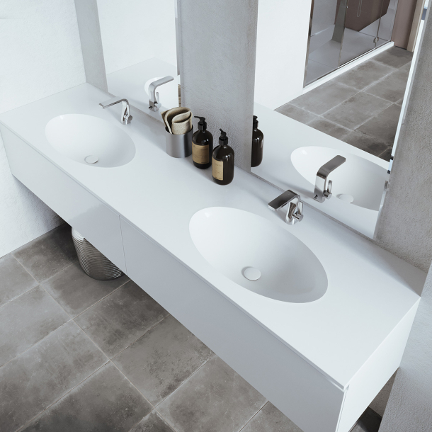 Dobbel vask Corian� Moon