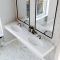 Dobbel Vask Corian� Moon Limestone Prima