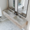 Dobbel Vask Corian� Nica Artista Beige