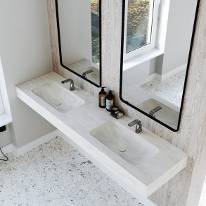 Dobbel Vask Corian� Nica Artista Canvas