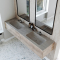 Dobbel Vask Corian� Nica Artista Dust