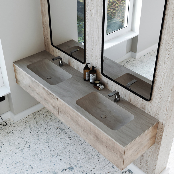 Dobbel Vask Corian� Nica Artista Dust