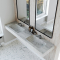 Dobbel Vask Corian� Nica Artista Gray