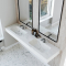 Dobbel Vask Corian� Nica Carrara Lino