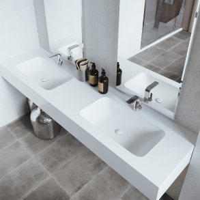 Dobbel vask Corian� Nica