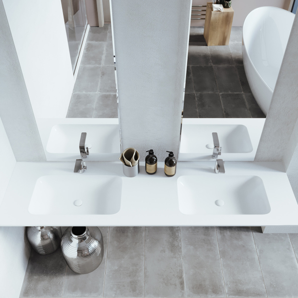 Dobbel vask Corian� Nica