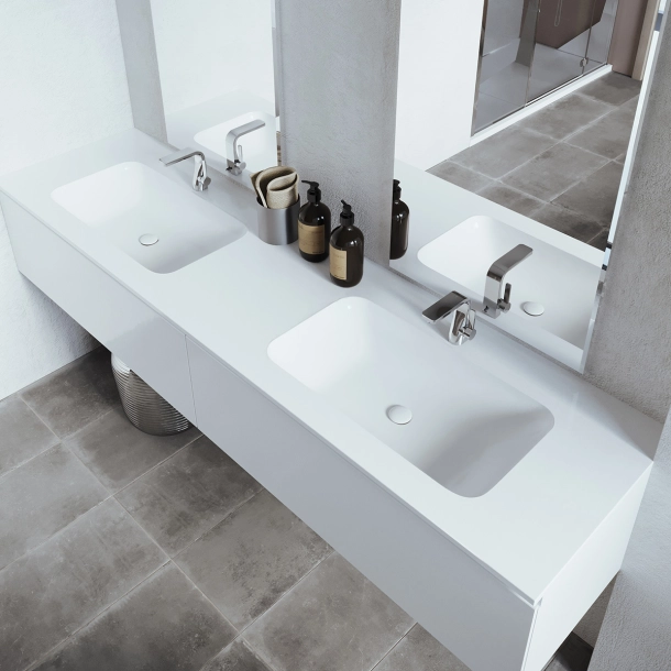 Dobbel vask Corian� Nica