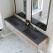 Dobbel Vask Corian� Nica Lava Rock