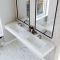 Dobbel Vask Corian� Nica Limestone Prima