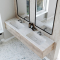 Dobbel Vask Corian� Nica Rain Cloud