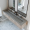 Dobbel vask Corian� Piano Artista Dust