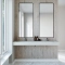 Dobbel vask Corian� Piano Artista Gray
