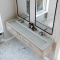 Dobbel vask Corian� Piano Artista Gray