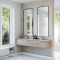 Dobbel vask Corian� Piano Artista Gray