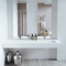 Dobbel vask Corian� Piano