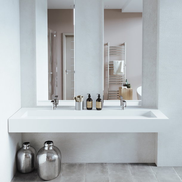 Dobbel vask Corian� Piano