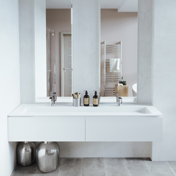 Dobbel vask Corian� Piano