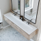 Dobbel vask Corian� Piano Sparkling Granita