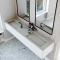 Dobbel vask Corian� Shift Artista Beige