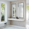 Dobbel vask Corian� Shift Artista Canvas