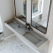 Dobbel vask Corian� Shift Artista Dust