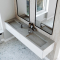 Dobbel vask Corian� Shift Artista Dust