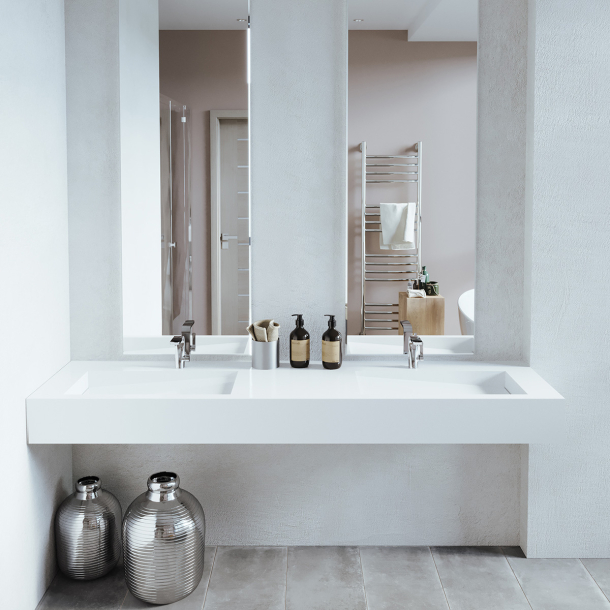 Dobbel vask Corian� Shift