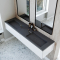 Dobbel vask Corian� Shift Lava Rock