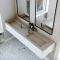 Dobbel vask Corian� Shift Neutral Concrete
