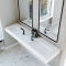 Dobbel vask Corian� Shift Sparkling Granita