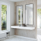 Dobbel vask Corian� Shift Sparkling Granita