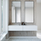 Dobbel vask Corian� Shift Sparkling Granita