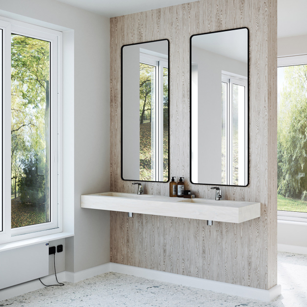 Dobbel Vask Corian� Hill Artista Canvas