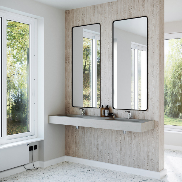 Dobbel Vask Corian� Hill Artista Dust